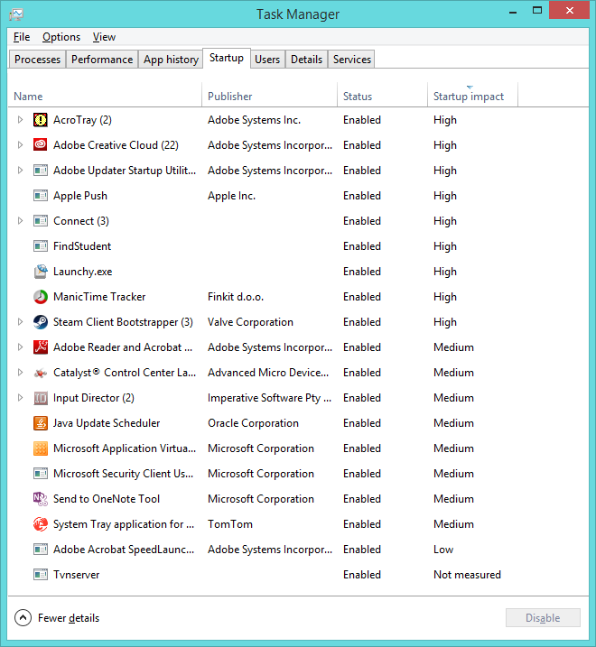 Slow Computer Start up or Login? Quick fix with Task Manager — screenshot 3