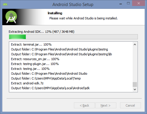 Installing an Android Emulator on Windows with Google Play — screenshot 18