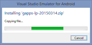 Installing an Android Emulator on Windows with Google Play — screenshot 20