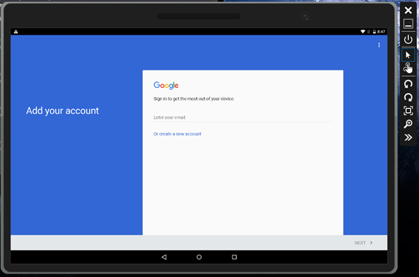 Installing an Android Emulator on Windows with Google Play — screenshot 22