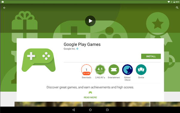 Installing an Android Emulator on Windows with Google Play — screenshot 25