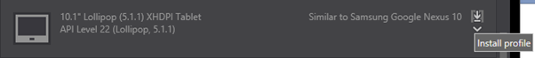 Installing an Android Emulator on Windows with Google Play — screenshot 4