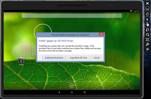 Installing an Android Emulator on Windows with Google Play — screenshot 7